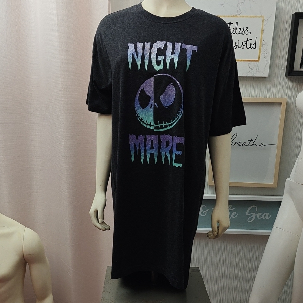 Disney Nightmare Tee - Black and Purple